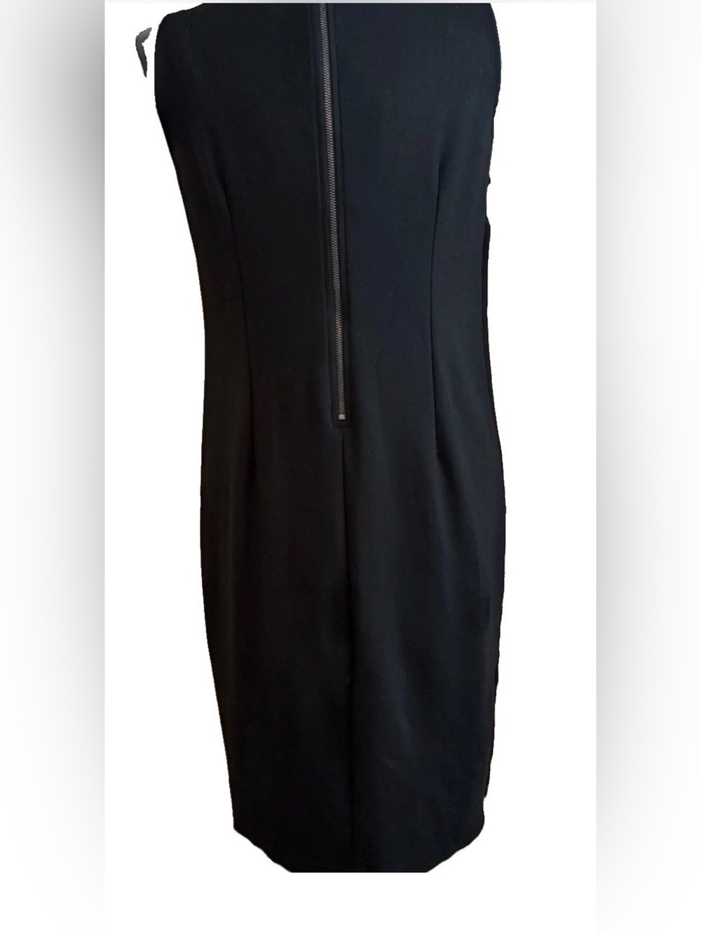 Chicos Women’s Black Rinestone Sleeveless Dress Size 6 - Picture 3 of 8